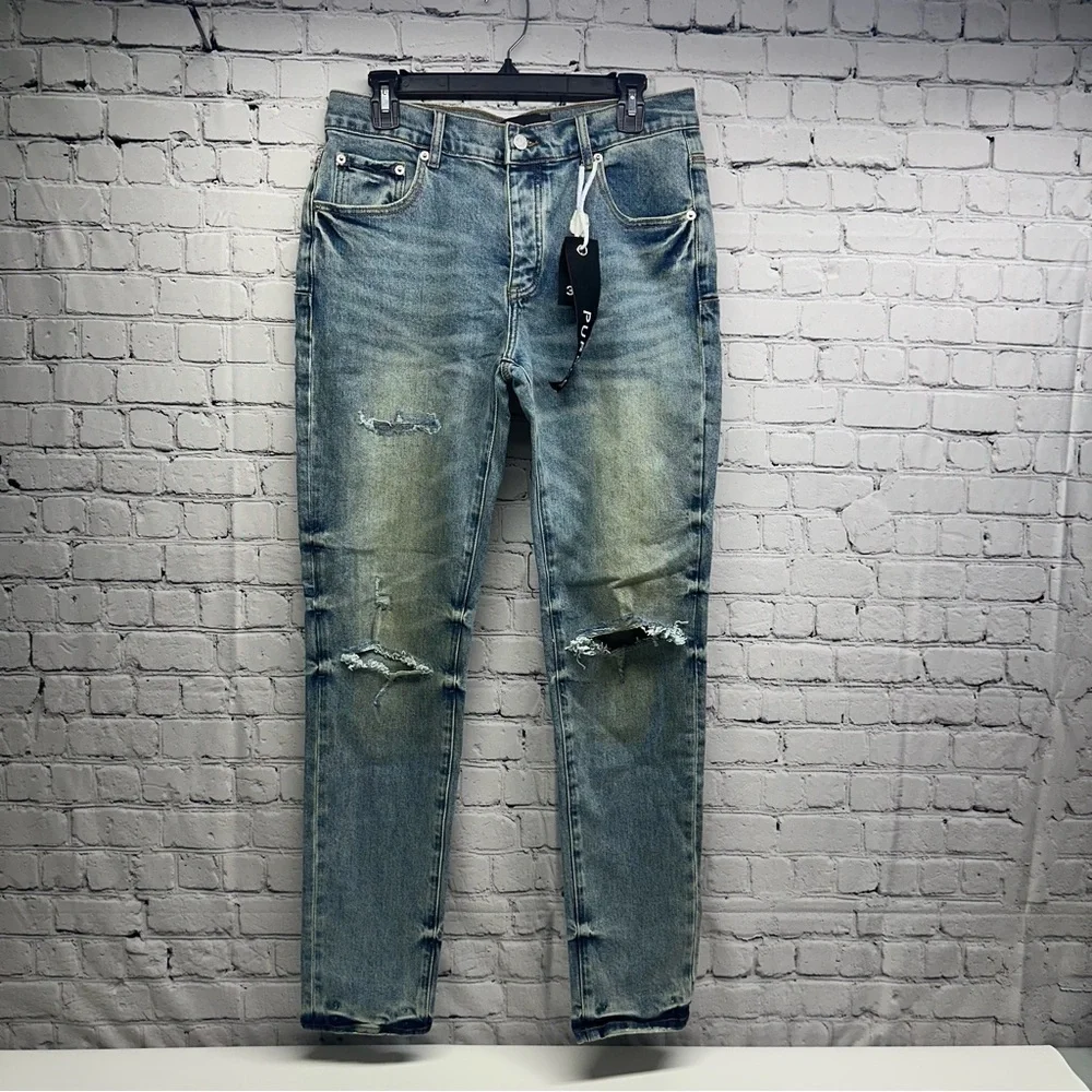 PURPLE BRAND Men's Blue Jeans STYLE NO.P001